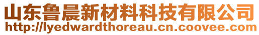 山東魯晨新材料科技有限公司