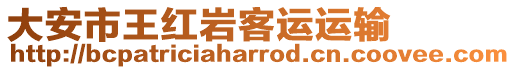 大安市王紅巖客運(yùn)運(yùn)輸