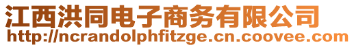 江西洪同电子商务有限公司