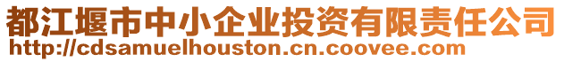 都江堰市中小企業(yè)投資有限責(zé)任公司