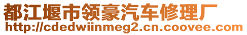 都江堰市領(lǐng)豪汽車修理廠