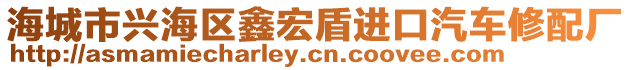 海城市興海區(qū)鑫宏盾進口汽車修配廠