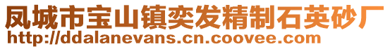 鳳城市寶山鎮(zhèn)奕發(fā)精制石英砂廠