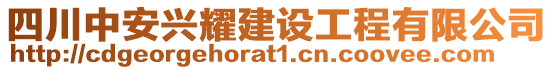 四川中安興耀建設(shè)工程有限公司