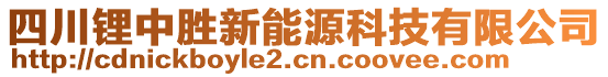 四川鋰中勝新能源科技有限公司