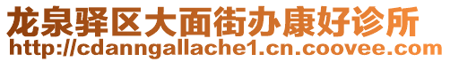 龍泉驛區大面街辦康好診所