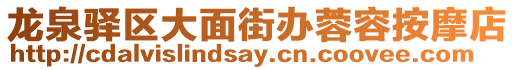 龍泉驛區(qū)大面街辦蓉容按摩店