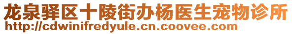 龍泉驛區(qū)十陵街辦楊醫(yī)生寵物診所