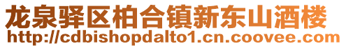 龍泉驛區柏合鎮新東山酒樓