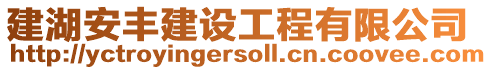 建湖安豐建設工程有限公司
