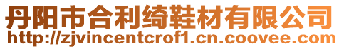 丹陽市合利綺鞋材有限公司
