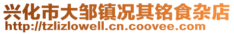 兴化市大邹镇况其铭食杂店