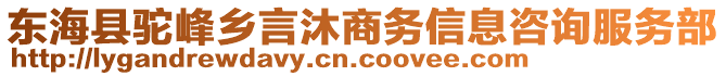 東海縣駝峰鄉(xiāng)言沐商務(wù)信息咨詢服務(wù)部