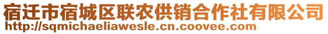 宿遷市宿城區(qū)聯(lián)農(nóng)供銷合作社有限公司