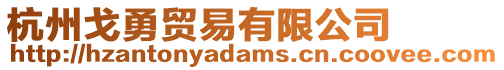 杭州戈勇貿(mào)易有限公司