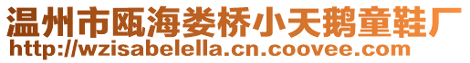 温州市瓯海娄桥小天鹅童鞋厂