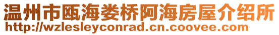 温州市瓯海娄桥阿海房屋介绍所