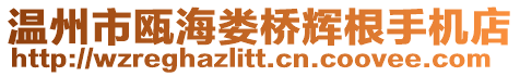 溫州市甌海婁橋輝根手機(jī)店