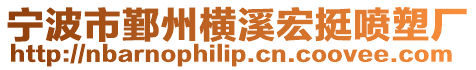 寧波市鄞州橫溪宏挺噴塑廠