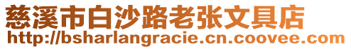 慈溪市白沙路老張文具店