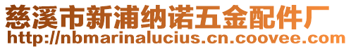 慈溪市新浦納諾五金配件廠