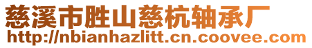 慈溪市勝山慈杭軸承廠