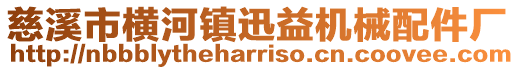 慈溪市橫河鎮(zhèn)迅益機械配件廠