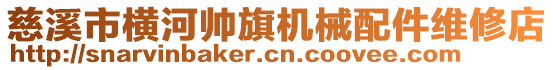 慈溪市橫河帥旗機械配件維修店