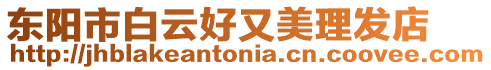 東陽市白云好又美理發店