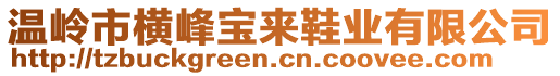 溫嶺市橫峰寶來鞋業(yè)有限公司