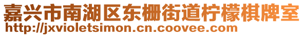 嘉興市南湖區(qū)東柵街道檸檬棋牌室