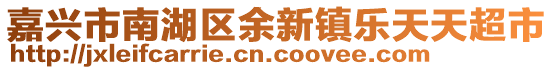 嘉興市南湖區(qū)余新鎮(zhèn)樂(lè)天天超市