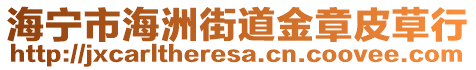 海寧市海洲街道金章皮草行