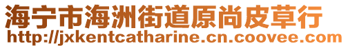 海寧市海洲街道原尚皮草行
