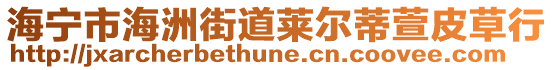 海寧市海洲街道萊爾蒂萱皮草行