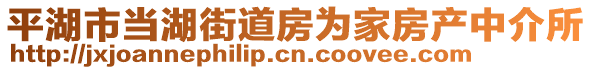 平湖市當(dāng)湖街道房為家房產(chǎn)中介所