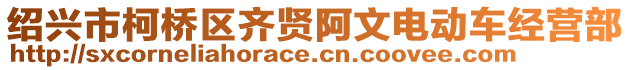 紹興市柯橋區(qū)齊賢阿文電動車經(jīng)營部