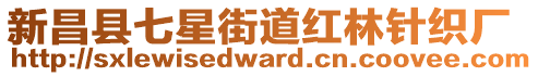 新昌縣七星街道紅林針織廠