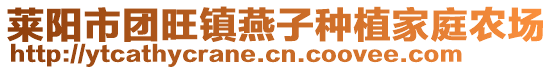 莱阳市团旺镇燕子种植家庭农场