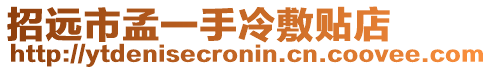 招遠市孟一手冷敷貼店