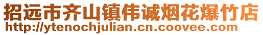 招遠市齊山鎮(zhèn)偉誠煙花爆竹店