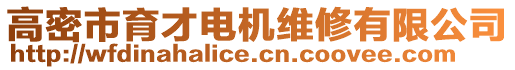 高密市育才電機維修有限公司
