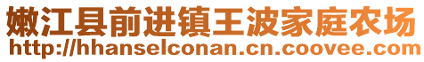 嫩江縣前進(jìn)鎮(zhèn)王波家庭農(nóng)場(chǎng)