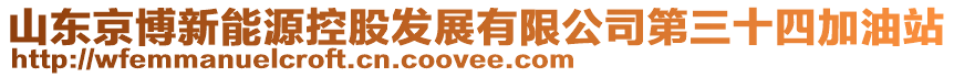 山東京博新能源控股發(fā)展有限公司第三十四加油站