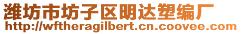 濰坊市坊子區(qū)明達(dá)塑編廠