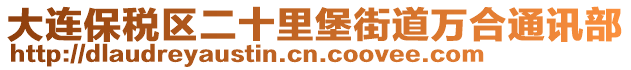 大連保稅區(qū)二十里堡街道萬(wàn)合通訊部