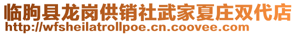 临朐县龙岗供销社武家夏庄双代店