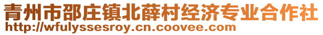 青州市邵莊鎮(zhèn)北薛村經(jīng)濟(jì)專業(yè)合作社