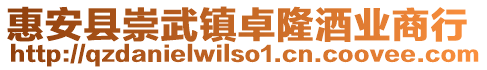 惠安縣崇武鎮卓隆酒業商行