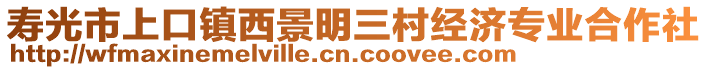 壽光市上口鎮(zhèn)西景明三村經(jīng)濟專業(yè)合作社